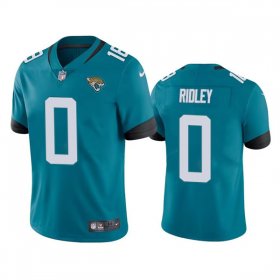 Wholesale Cheap Men\'s Jacksonville Jaguars #0 Calvin Ridley Teal Vapor Untouchable Limited Stitched Jersey