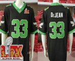 Cheap Men's Philadelphia Eagles #33 Cooper DeJean Limited Black Alternate Super Bowl LIX Vapor Jersey