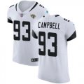 Wholesale Cheap Nike Jaguars #93 Calais Campbell White Men's Stitched NFL Vapor Untouchable Elite Jersey