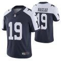 Wholesale Cheap Men's Dallas Cowboys #19 Chris Naggar Navy White Vapor Limited Stitched Jersey