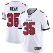 Wholesale Cheap Tampa Bay Buccaneers #35 Jamel Dean Men's Nike White Vapor Limited Jersey