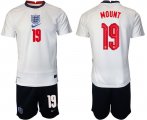 Wholesale Cheap Men 2020-2021 European Cup England home white 19 Nike Soccer Jersey