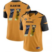 Wholesale Cheap Missouri Tigers 11 Kendall Blanton Gold Nike Fashion College Football Jersey