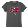 Wholesale Cheap Tampa Bay Buccaneers Sideline Legend Authentic Logo Youth T-Shirt Dark Grey