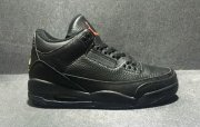 Wholesale Cheap Air Jordan 3 Retro OVO All Black