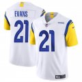 Cheap Men's Los Angeles Rams #21 Zach Evans White 2024 Vapor Untouchable Stitched Football Jersey