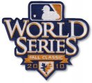 Wholesale Cheap Stitched 2010 MLB World Series Logo Jersey Sleeve Patch San Francisco Giants vs Texas Rangers