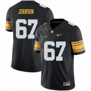 Wholesale Cheap Iowa Hawkeyes 67 Jaleel Johnson Black College Football Jersey