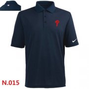 Wholesale Cheap Nike Philadelphia Phillies 2014 Players Performance Polo Dark Blue