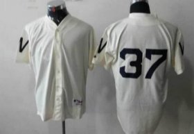 Wholesale Cheap Nationals #37 Stephen Strasburg Cream 1924 Turn Back The Clock Stitched MLB Jersey