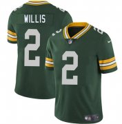 Cheap Men's Green Bay Packers #2 Malik Willis Green Vapor Limited Stitched Football Jersey