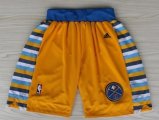 Wholesale Cheap Denver Nuggets Yellow Short