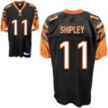 Wholesale Cheap Bengals #11 Jordan Shipley Black Stitched NFL Jersey