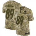 Wholesale Cheap Nike Steelers #89 Vance McDonald Camo Men's Stitched NFL Limited 2018 Salute To Service Jersey