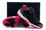 Wholesale Cheap Air Jordan 11 Low BRED Shoes Black/bred