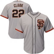 Wholesale Cheap Giants #22 Will Clark Grey Road 2 Cool Base Stitched Youth MLB Jersey