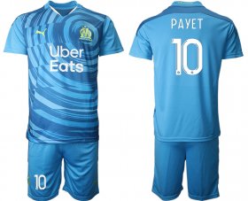 Wholesale Cheap Men 2021 Olympique de Marseille away 10 soccer jerseys