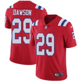 Wholesale Cheap Nike Patriots #29 Duke Dawson Red Alternate Men\'s Stitched NFL Vapor Untouchable Limited Jersey