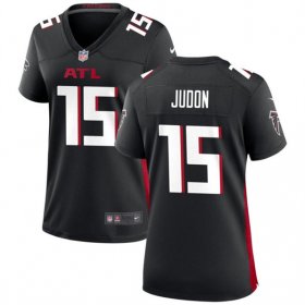 Cheap Women\'s Atlanta Falcons #15 Matthew Judon Black Stitched Jersey(Run Small)