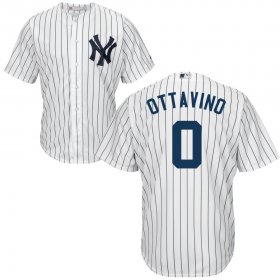 Wholesale Cheap Yankees #0 Adam Ottavino White Strip New Cool Base Stitched MLB Jersey