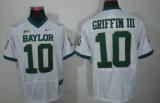 Wholesale Cheap Baylor Bears #10 Robert Griffin III White Jersey