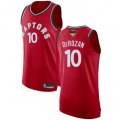 Wholesale Cheap Raptors #10 DeMar DeRozan Red 2019 Finals Bound Basketball Authentic Icon Edition Jersey