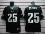 Wholesale Cheap Eagles #25 LeSean McCoy Black Stitched NFL Jersey