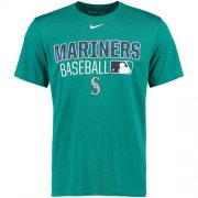 Wholesale Cheap Seattle Mariners Nike 2016 AC Legend Team Issue 1.6 T-Shirt Teal