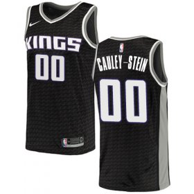 Wholesale Cheap Women\'s Sacramento Kings #00 Willie Cauley-Stein Black Basketball Swingman Statement Edition Jersey