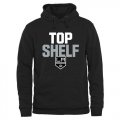 Wholesale Cheap Los Angeles Kings Top Shelf Pullover Hoodie Black