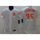 Wholesale Cheap Men's San Francisco Giants #35 Brandon Crawford White 2021 City Connect Stitched MLB Flex Base Nike Jersey